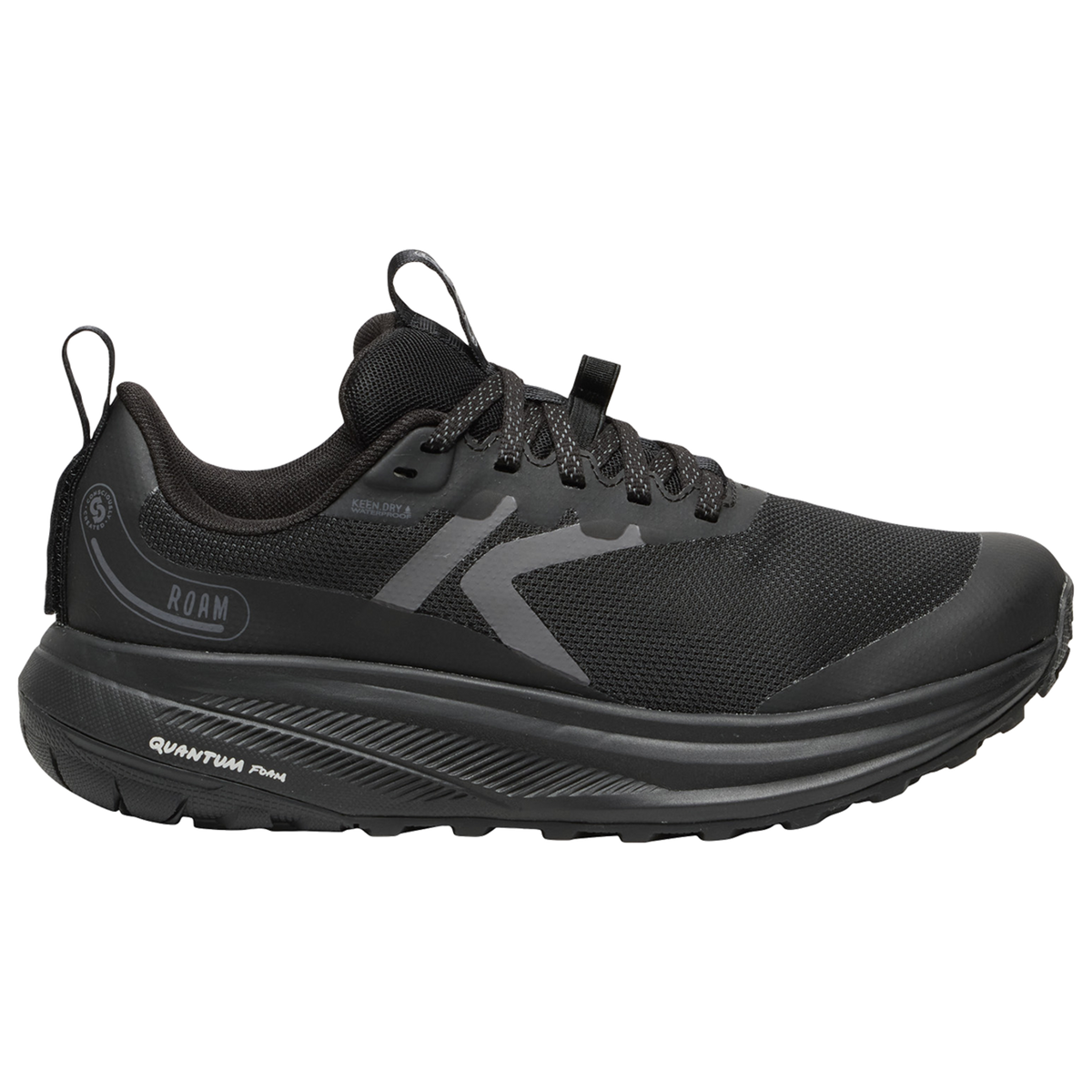 KEEN W Roam WP Trailrunningschuhe in SCHWARZ