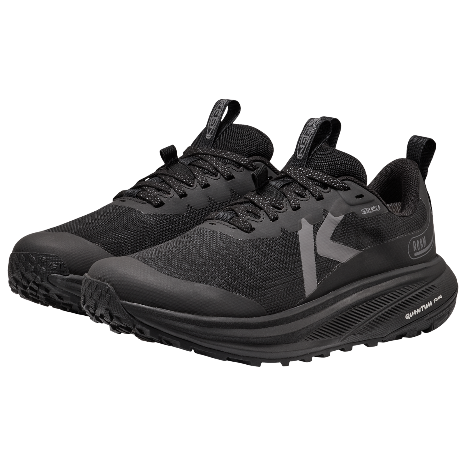 KEEN W Roam WP Trailrunningschuhe in SCHWARZ