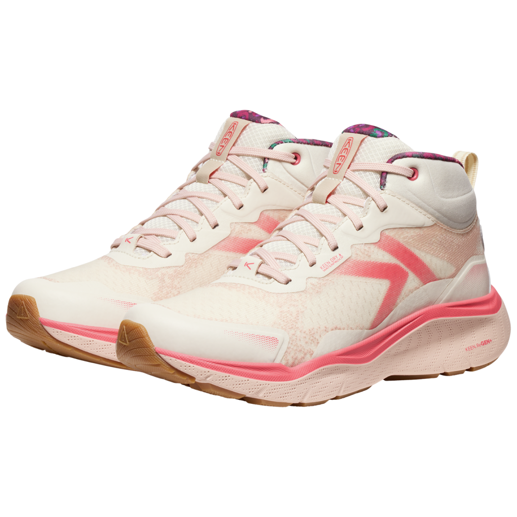 KEEN W Leiki Mid WP Wander-/Trekkingschuhe halbhoch in PINK