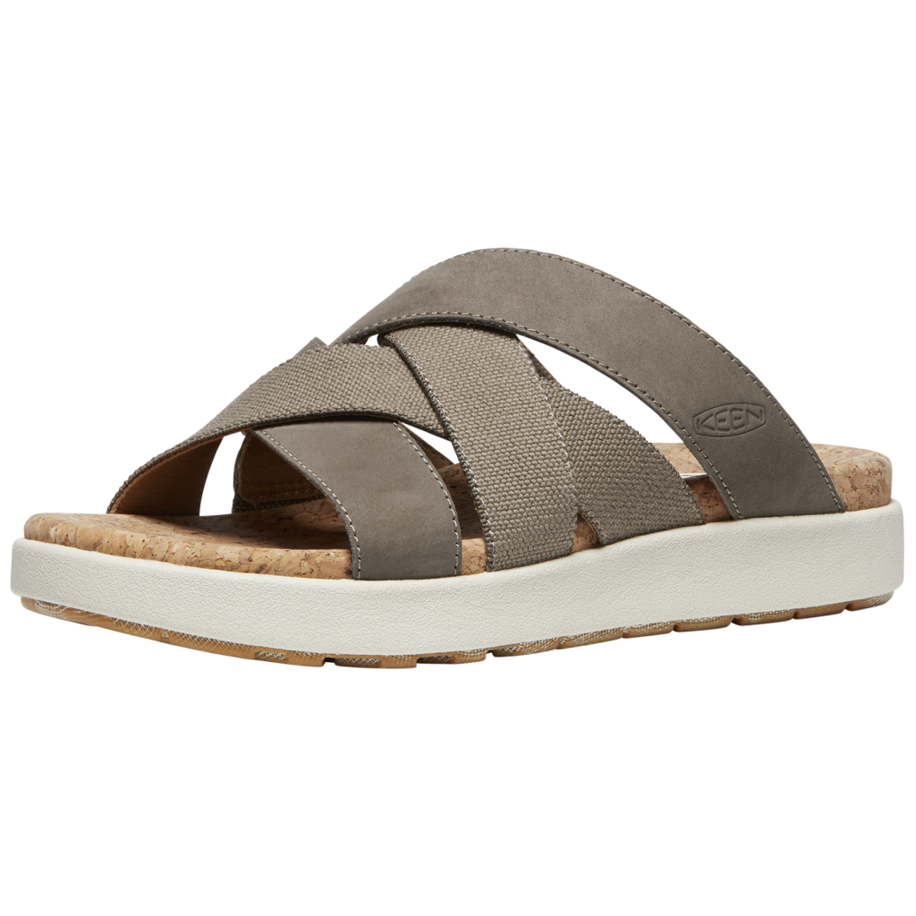 KEEN W Elle Mixed Slide Freizeitsandalen in BRAUN