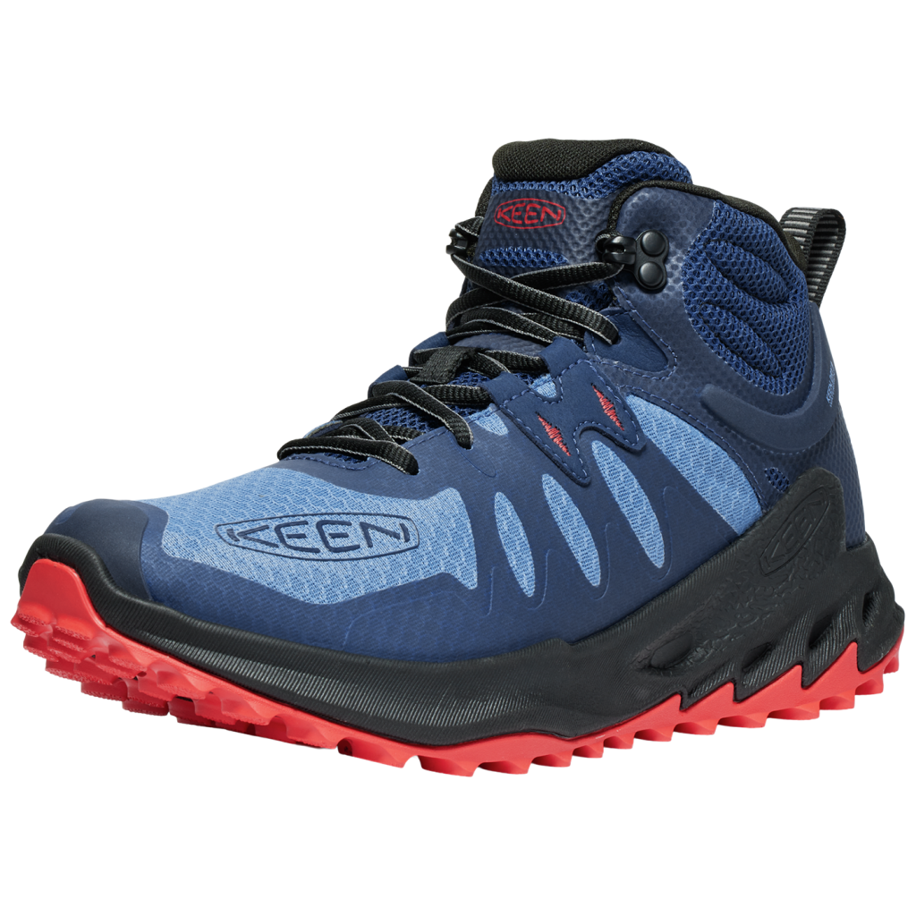 KEEN M Zionic Mid WP Wander-/Trekkingschuhe halbhoch in BLAU