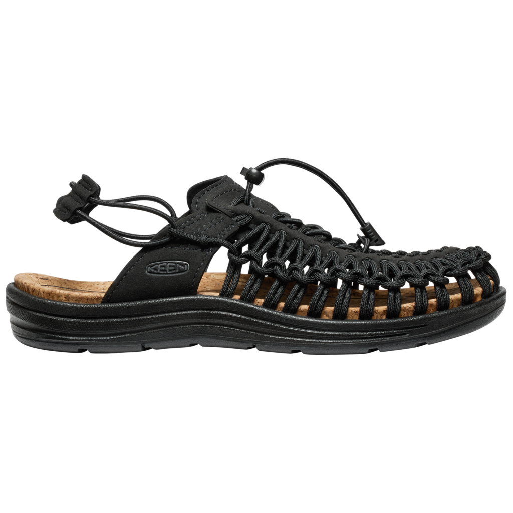 KEEN A Uneek II Convertible Freizeitsandalen in SCHWARZ
