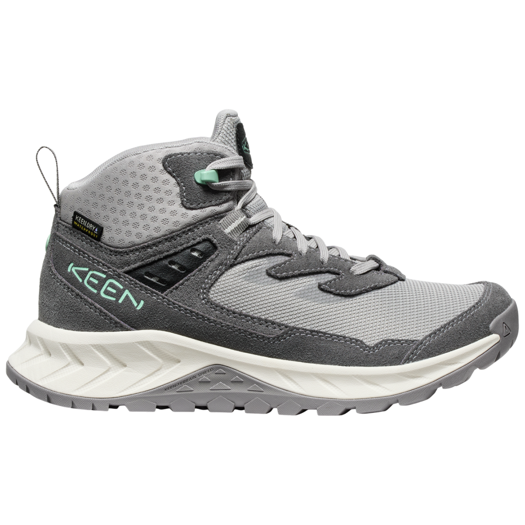 KEEN W Hightrail Mid WP Wander-/Trekkingschuhe halbhoch in GRAU