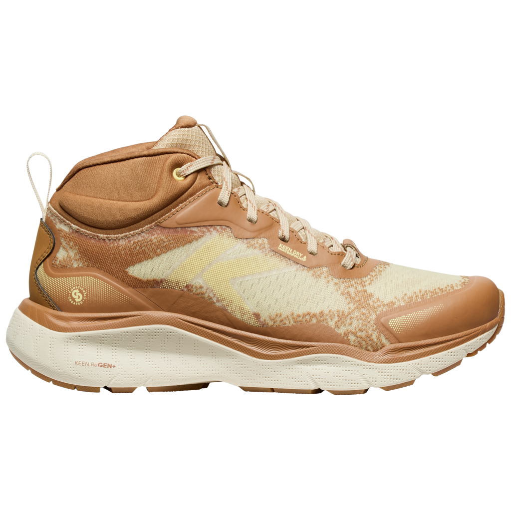KEEN W Leiki Mid WP Wander-/Trekkingschuhe halbhoch in BRAUN