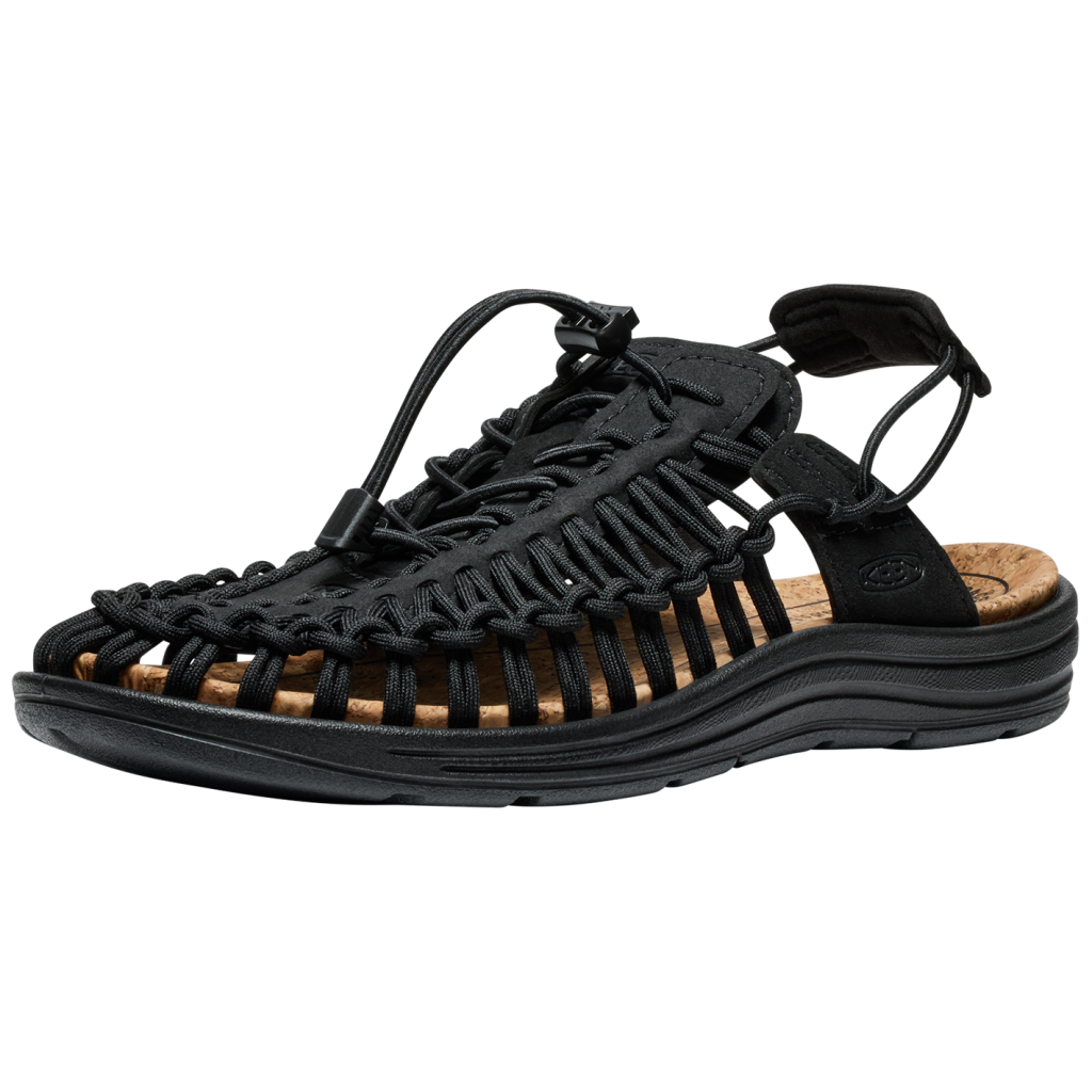 KEEN A Uneek II Convertible Freizeitsandalen in SCHWARZ