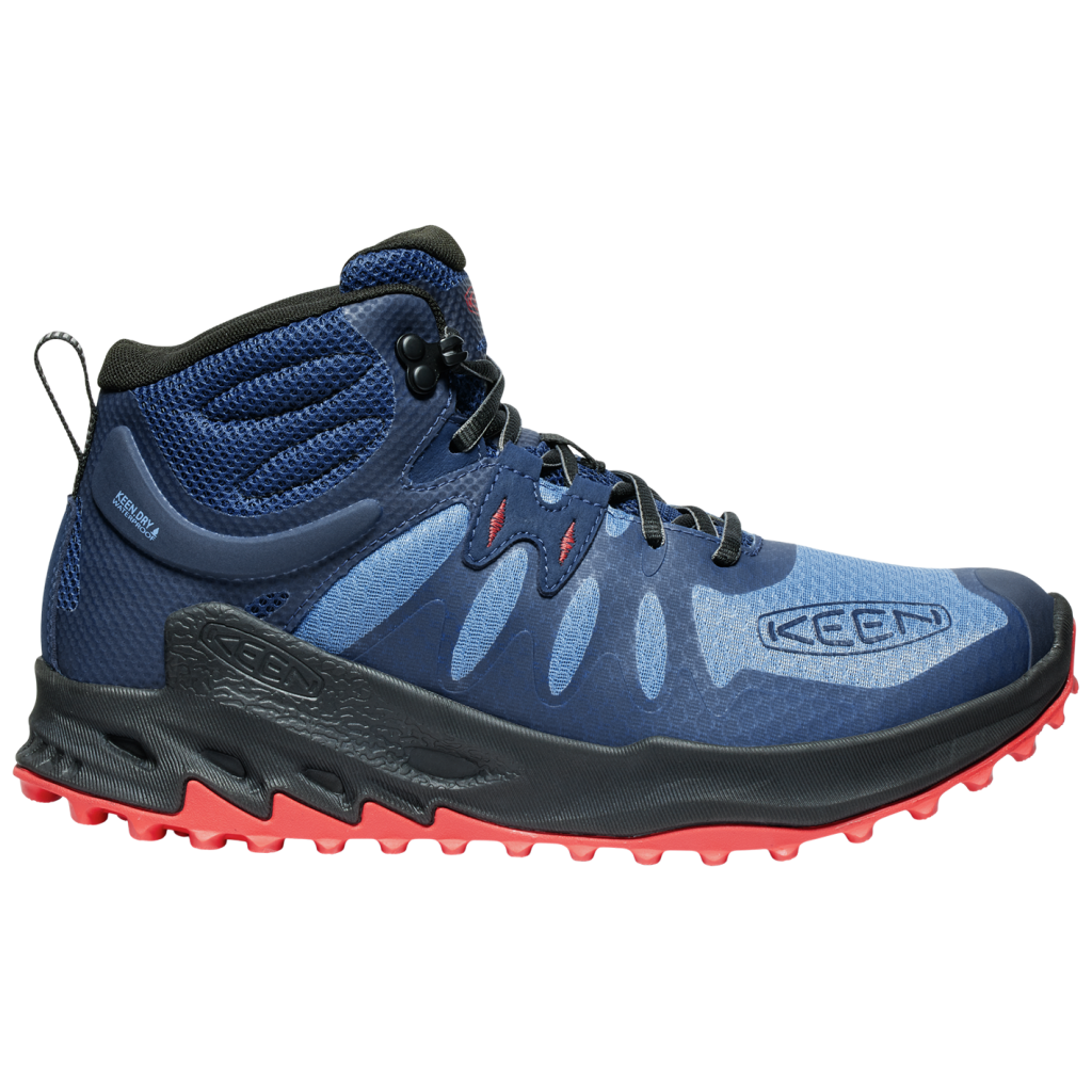 KEEN M Zionic Mid WP Wander-/Trekkingschuhe halbhoch in BLAU