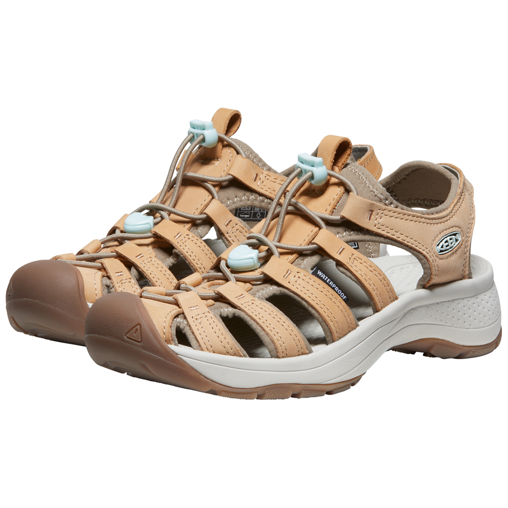 KEEN W Astoria West Leather Trekkingsandalen in BRAUN