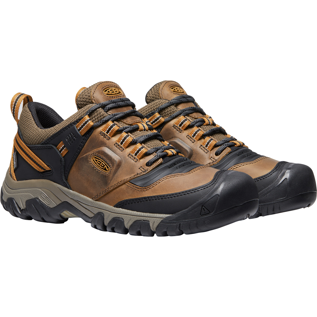 KEEN M Ridge Flex WP Wander-/Trekkingschuhe tief in BRAUN