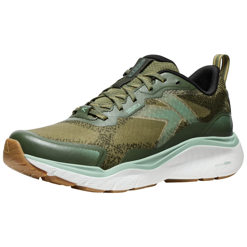 KEEN W Leiki WP Wander-/Trekkingschuhe tief in GRÜN