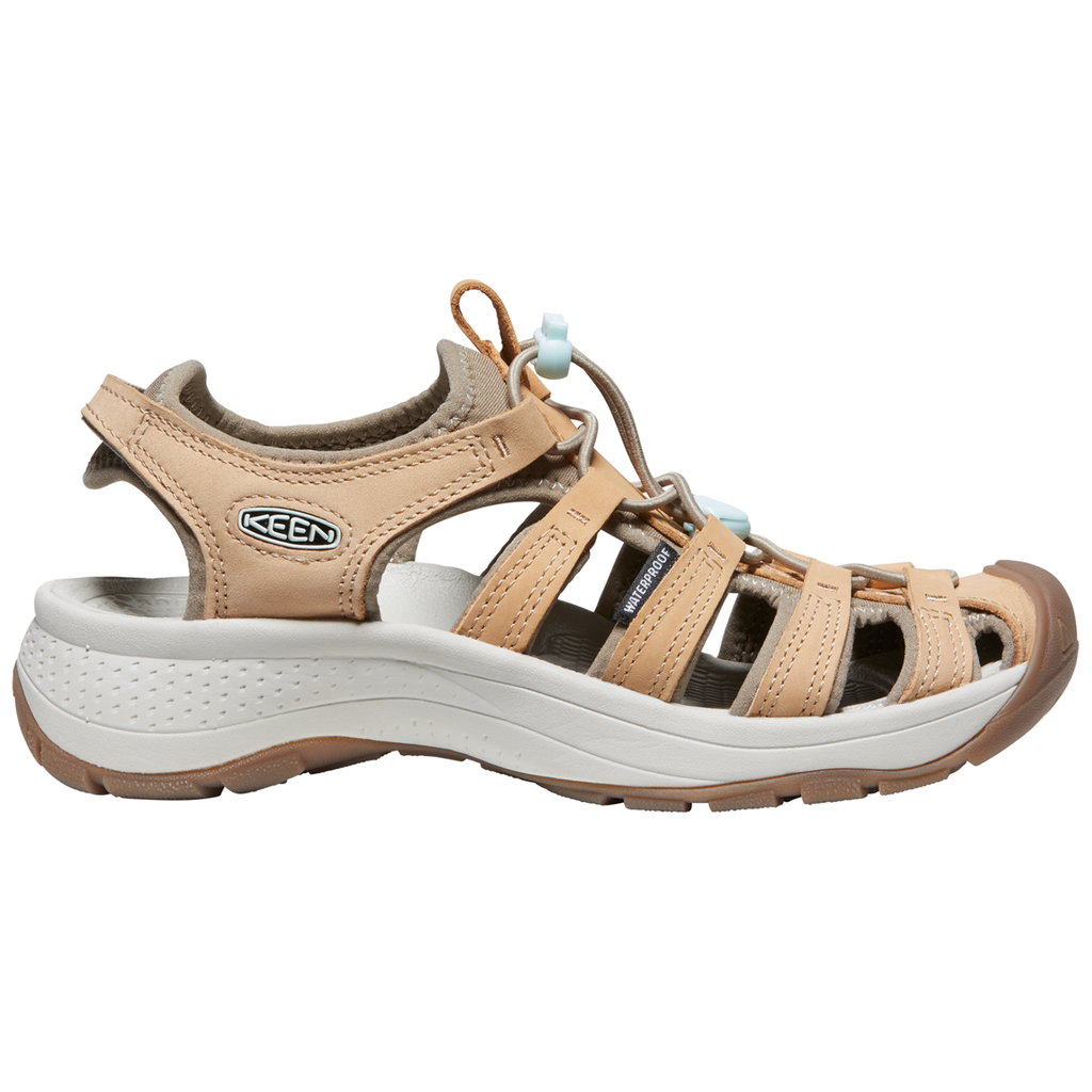 KEEN W Astoria West Leather Trekkingsandalen in BRAUN