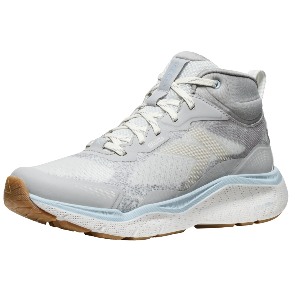 KEEN W Leiki Mid WP Wander-/Trekkingschuhe halbhoch in GRAU