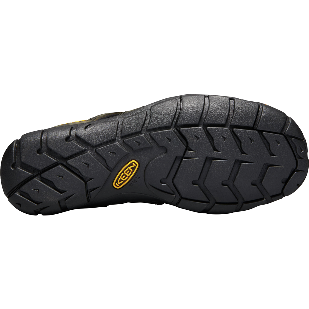 KEEN M Clearwater CNX Leather Trekkingsandalen in SCHWARZ