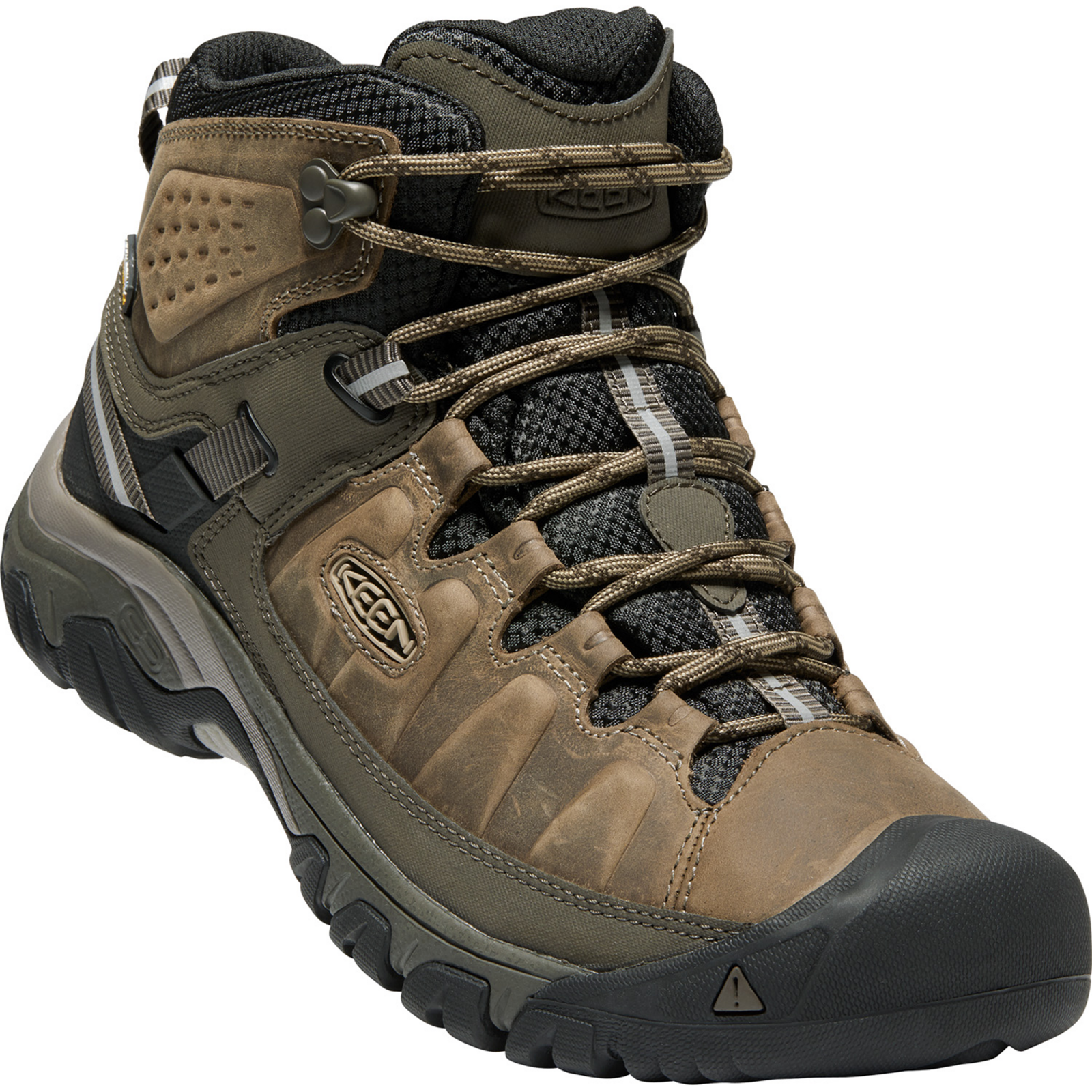 KEEN M Targhee III Mid WP Wander-/Trekkingschuhe halbhoch in BRAUN