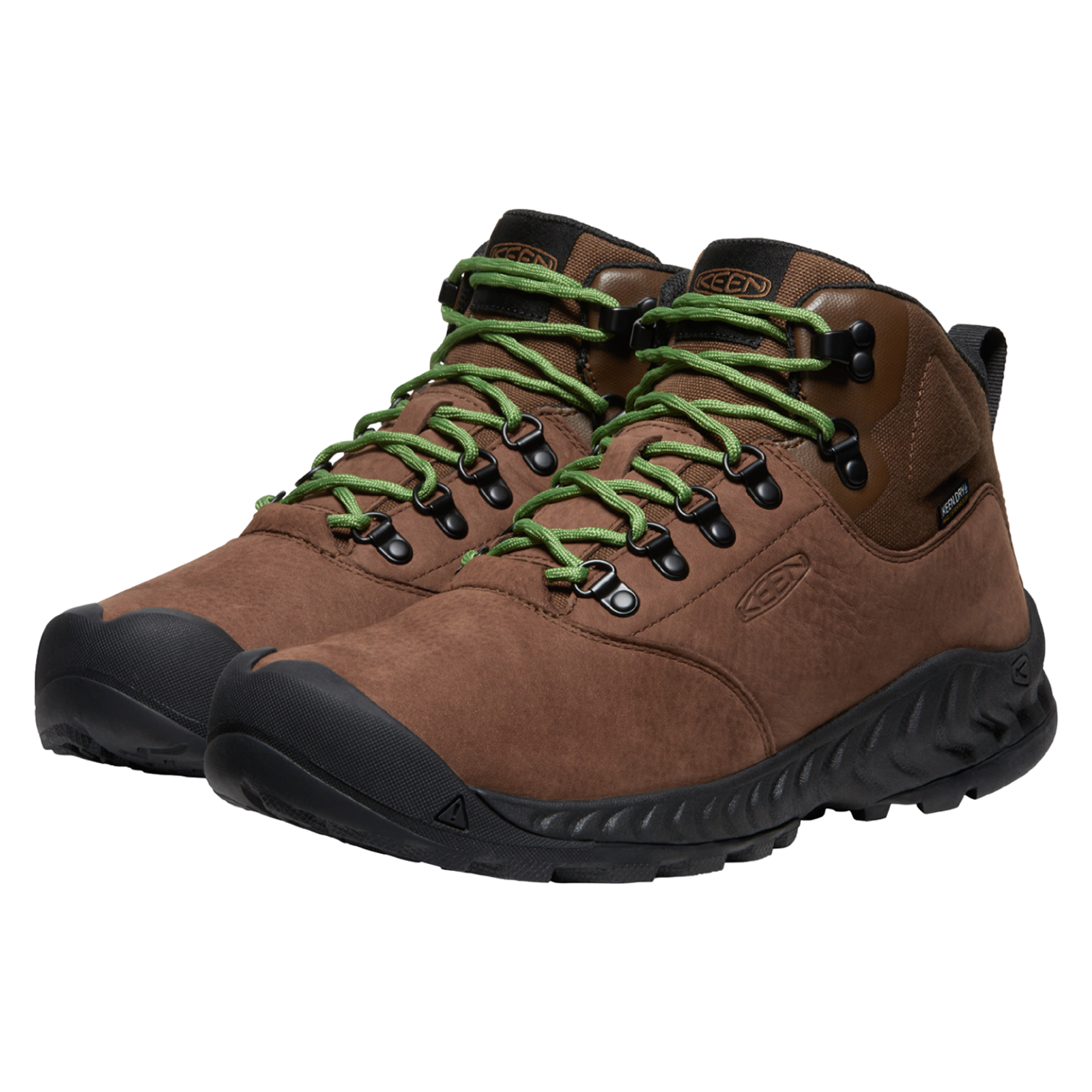 KEEN M Nxis Explorer Mid WP Wander-/Trekkingschuhe halbhoch in BRAUN