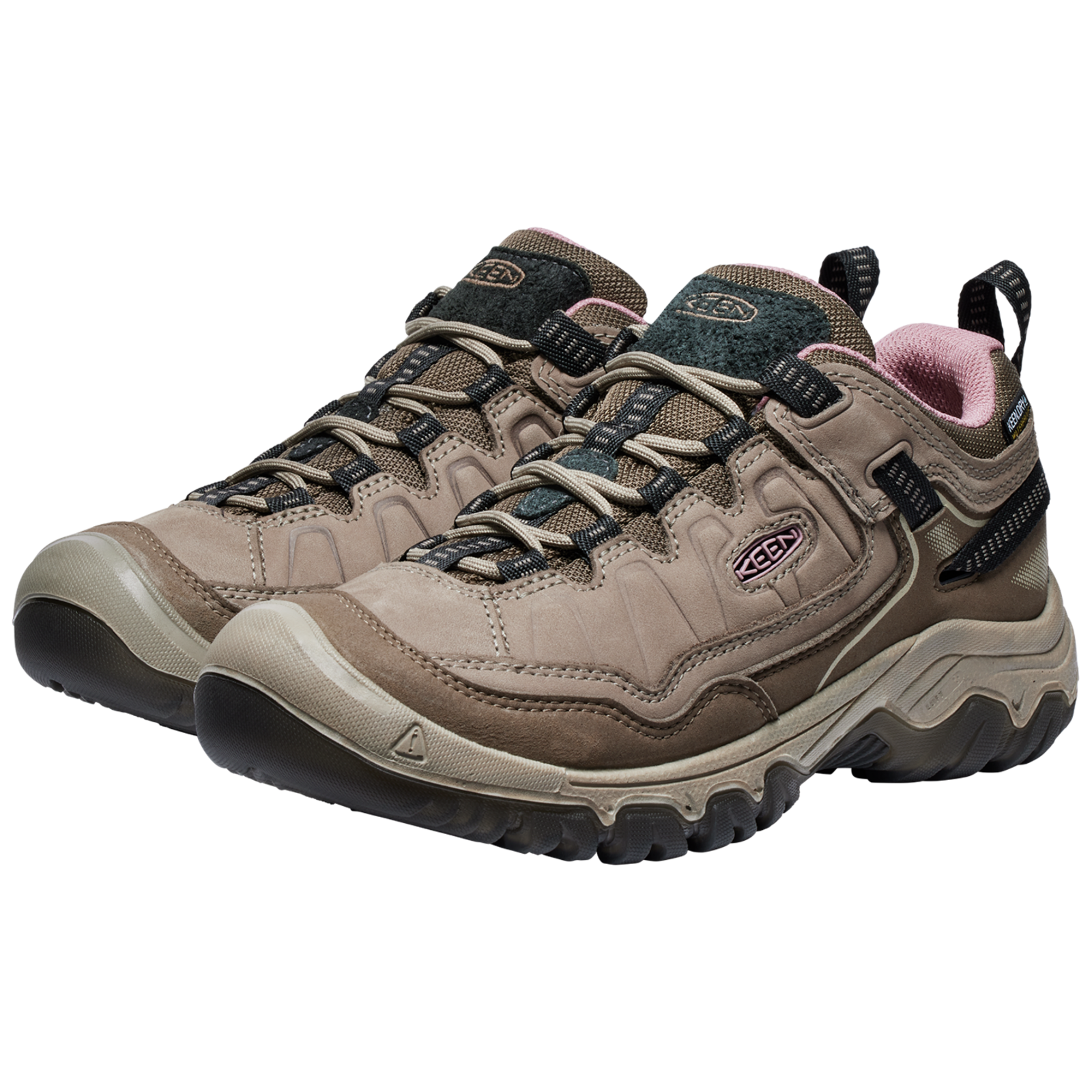 KEEN W Targhee IV WP Wander-/Trekkingschuhe tief in BRAUN