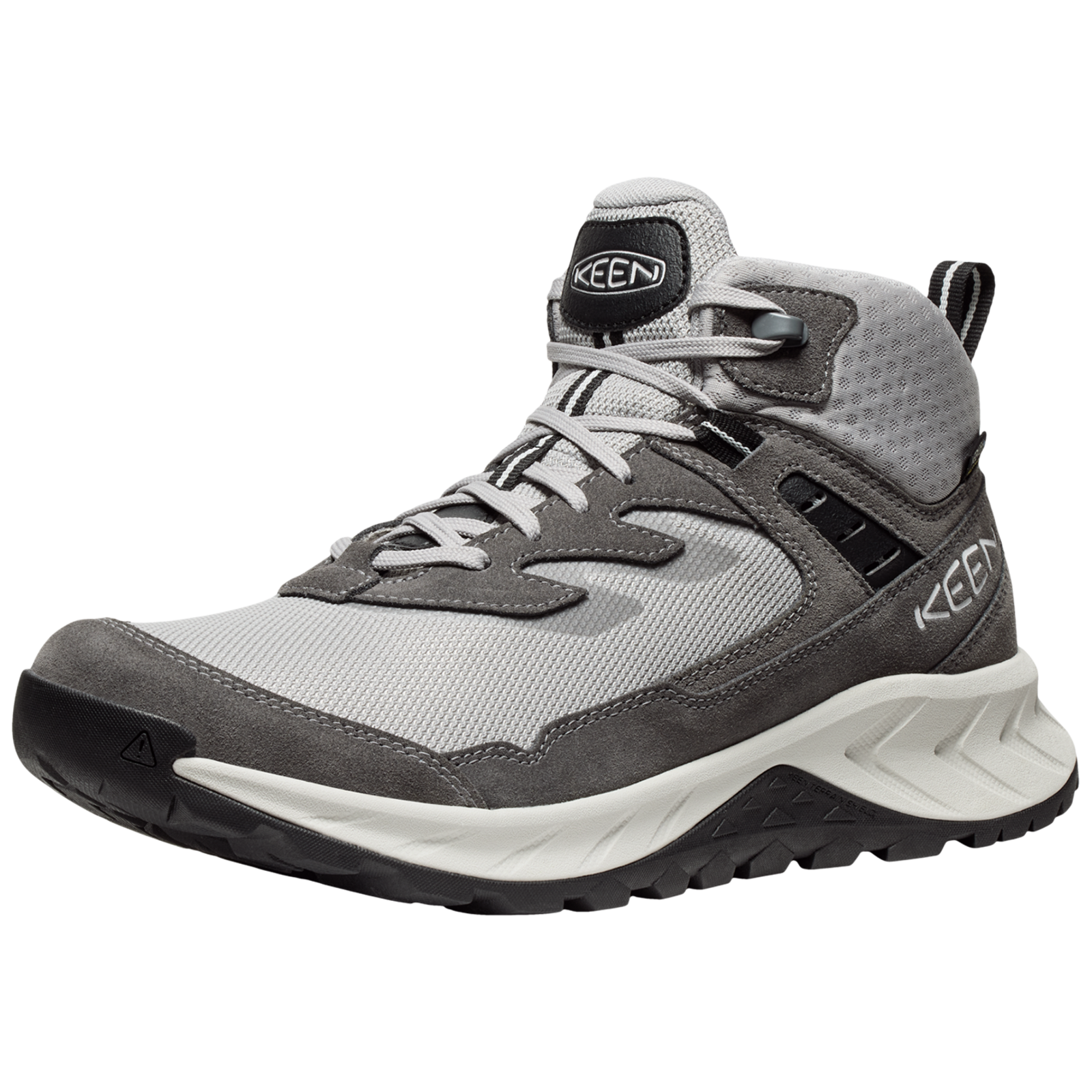 KEEN M Hightrail Mid WP Wander-/Trekkingschuhe halbhoch in GRAU