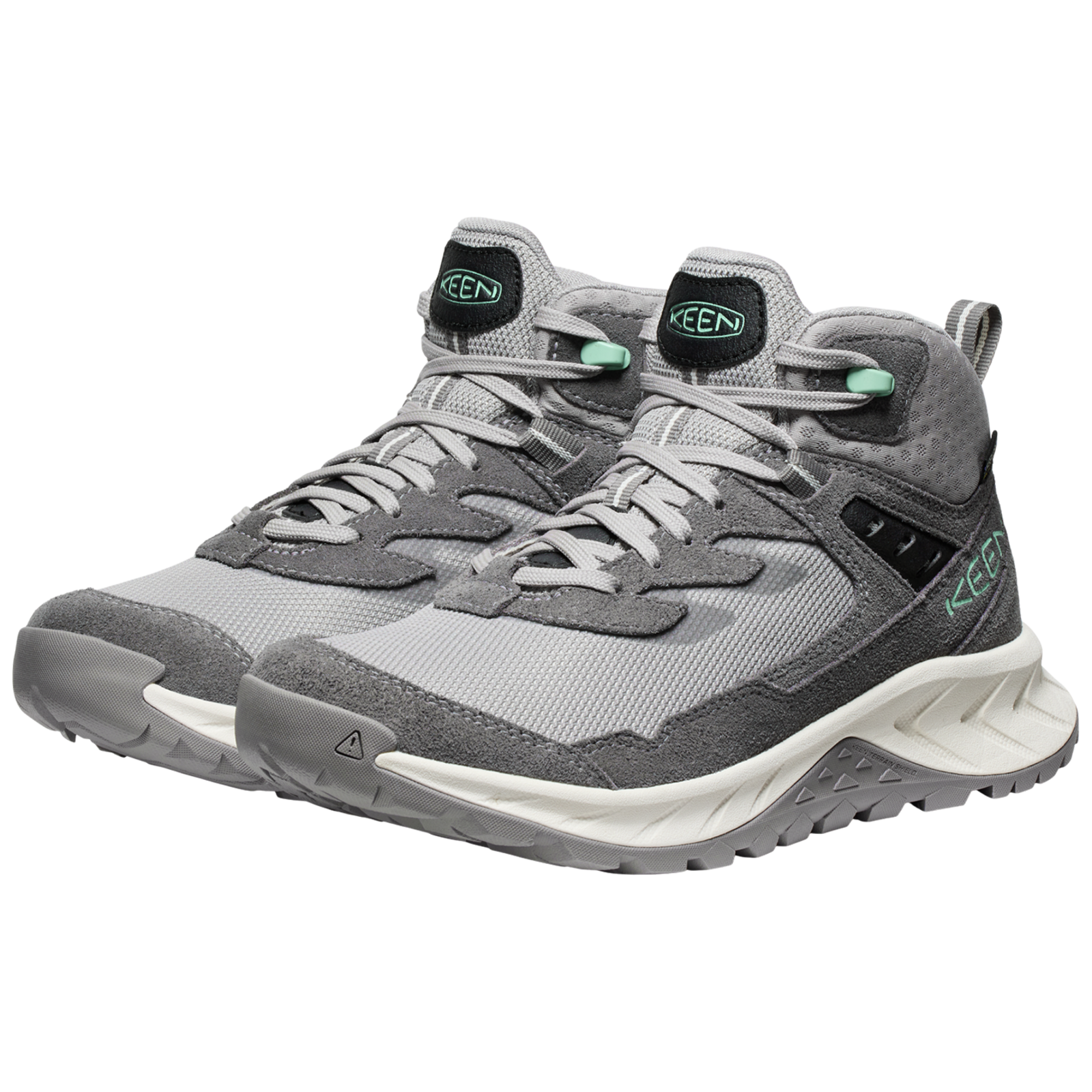 KEEN W Hightrail Mid WP Wander-/Trekkingschuhe halbhoch in GRAU