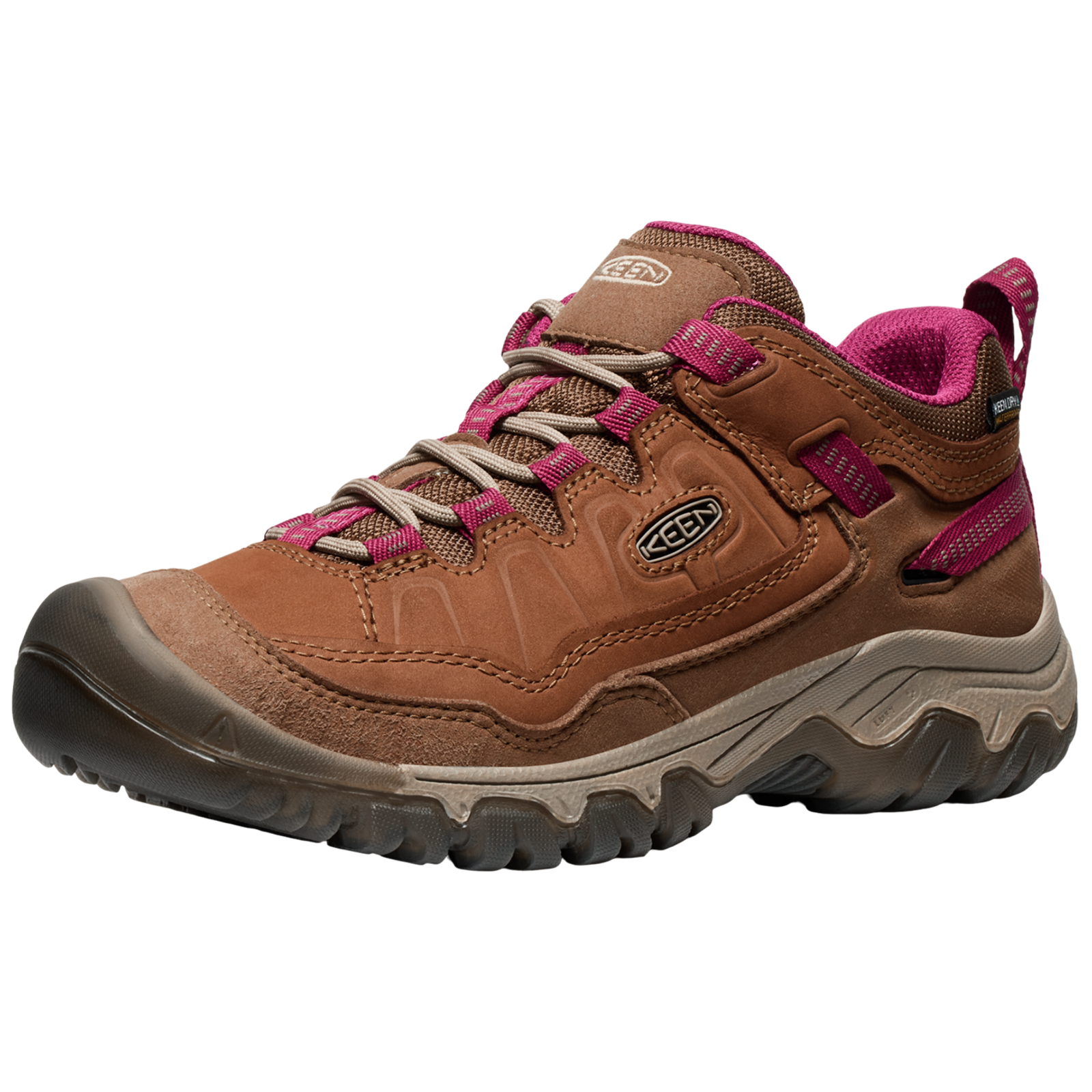 KEEN W Targhee IV WP Wander-/Trekkingschuhe tief in BRAUN