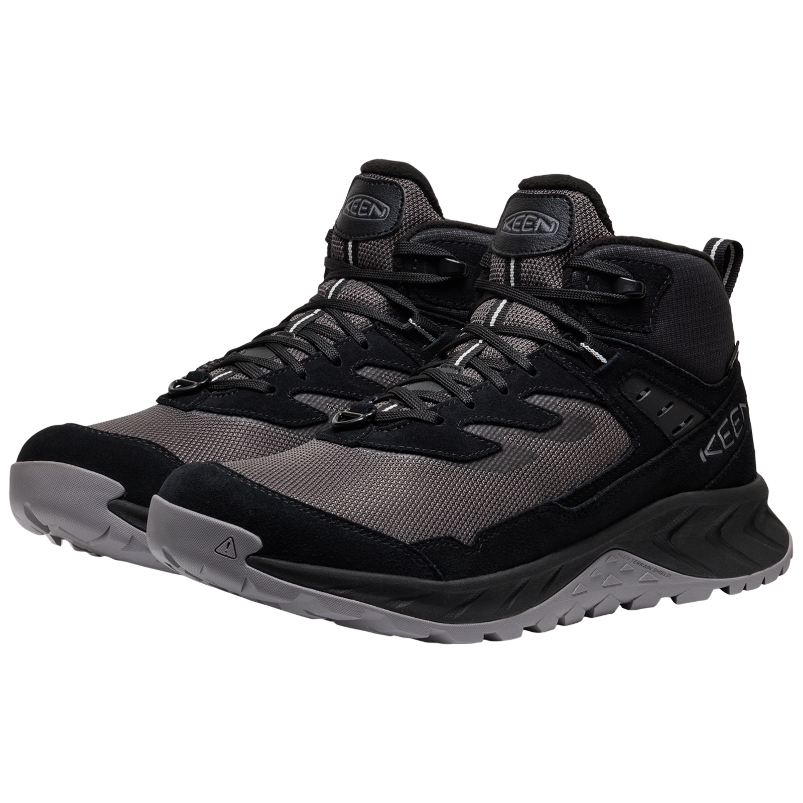 KEEN M Hightrail Mid Polar Winterschuhe in SCHWARZ