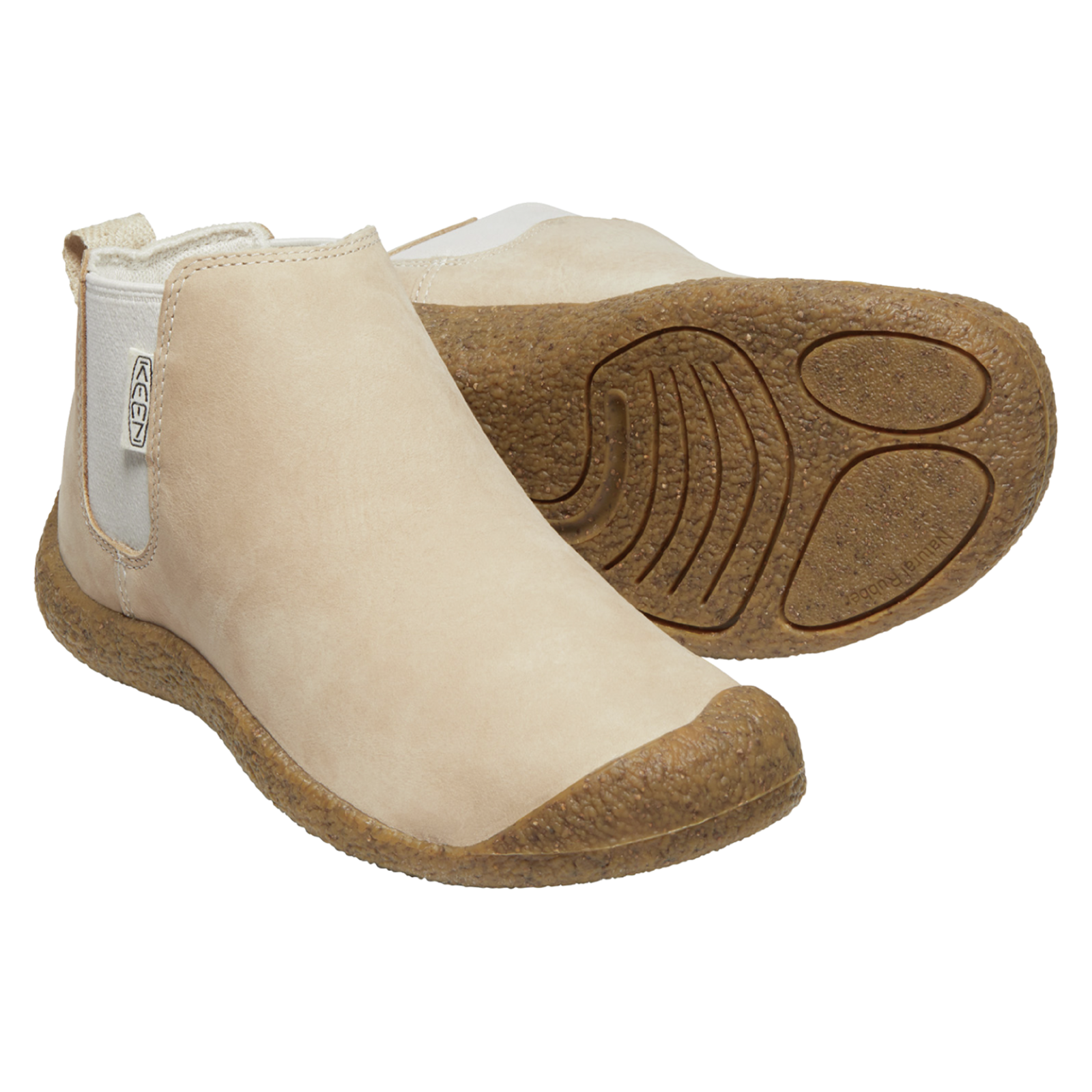 KEEN W Mosey Chelsea Leather Freizeitschuhe in BEIGE