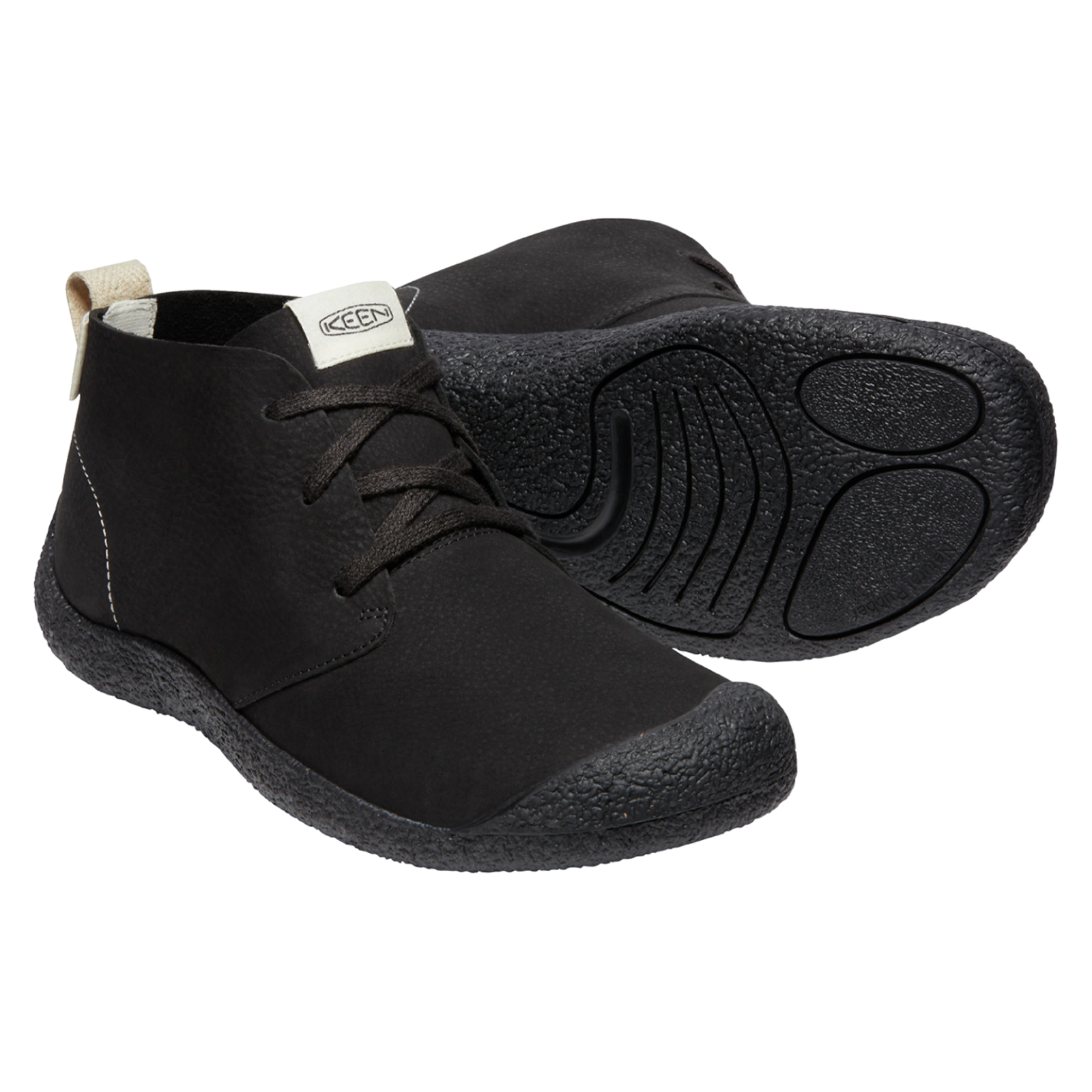 KEEN M Mosey Chukka Leather Freizeitschuhe in SCHWARZ