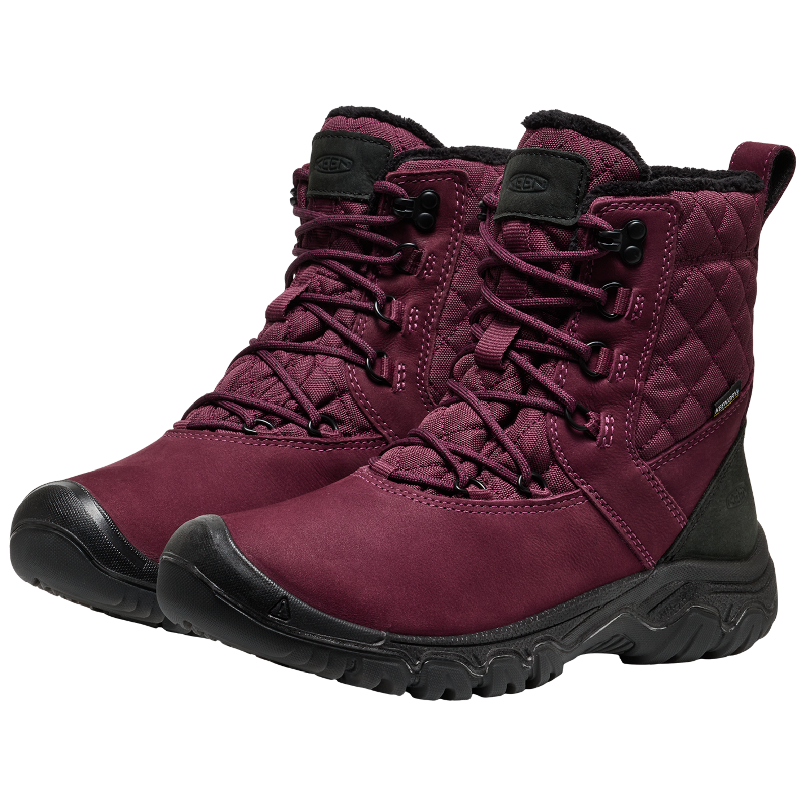 KEEN W Greta II Boot WP Winterschuhe in ROT
