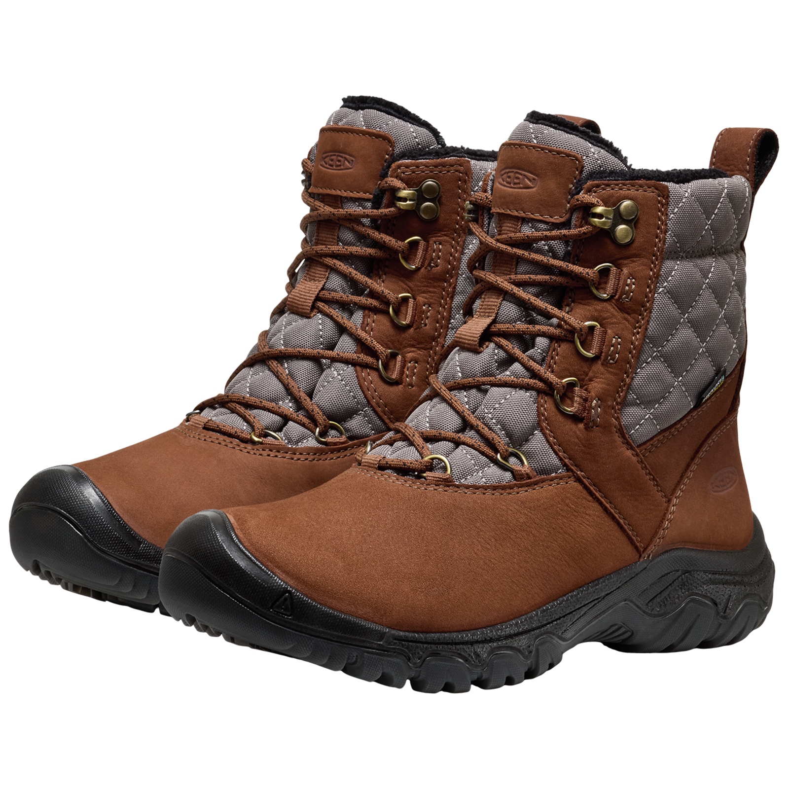 KEEN W Greta II Boot WP Winterschuhe in BRAUN