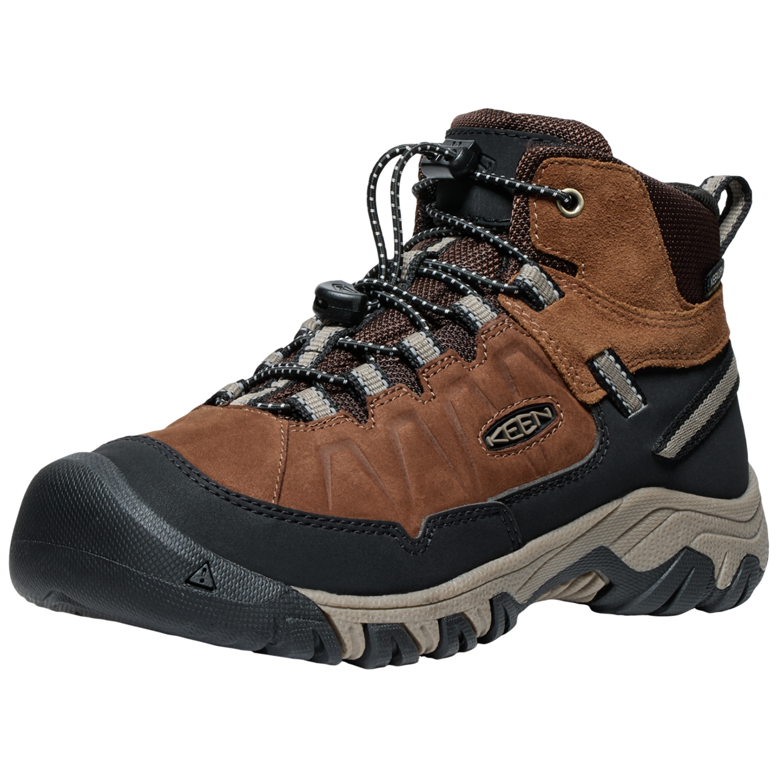 KEEN Y Targhee IV Mid WP Wander-/Trekkingschuhe halbhoch in BRAUN