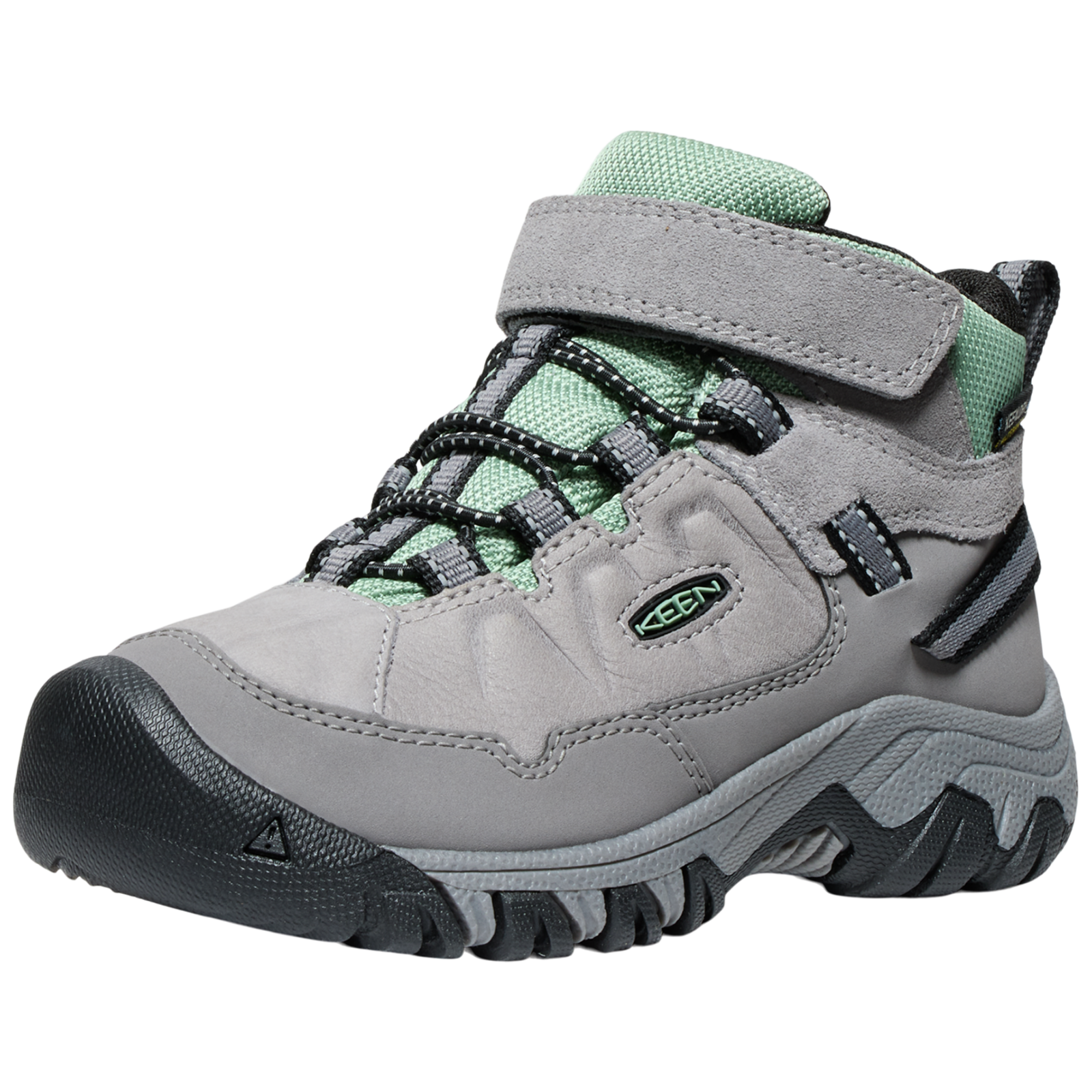 KEEN C Targhee IV Mid WP Wander-/Trekkingschuhe halbhoch in GRAU