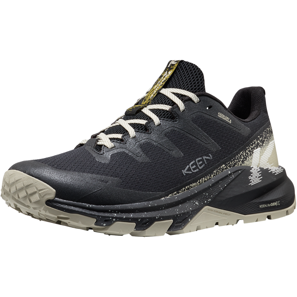 KEEN M Targhee Apex WP Wander-/Trekkingschuhe tief in SCHWARZ