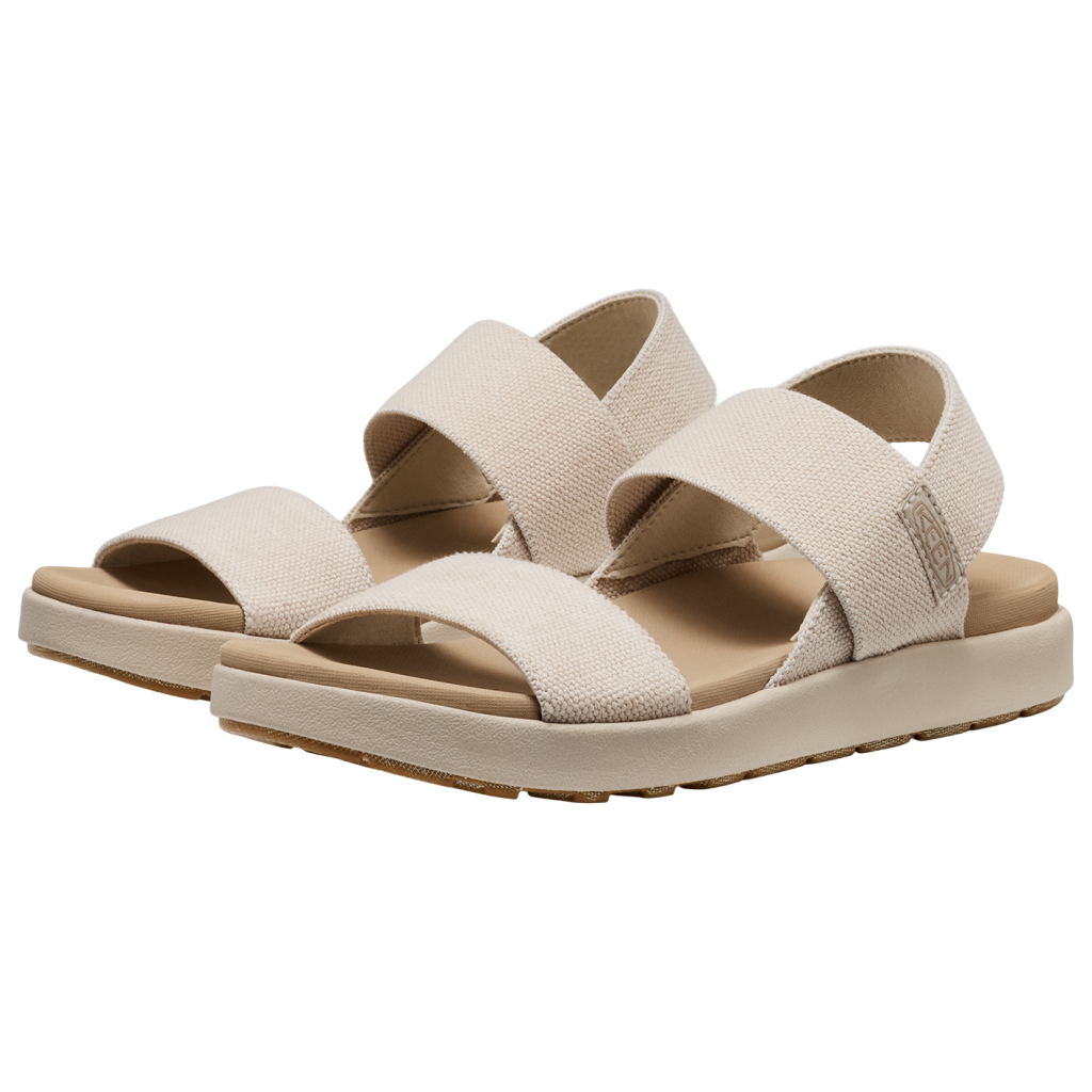 KEEN W Elle Backstrap Freizeitsandalen in WEISS